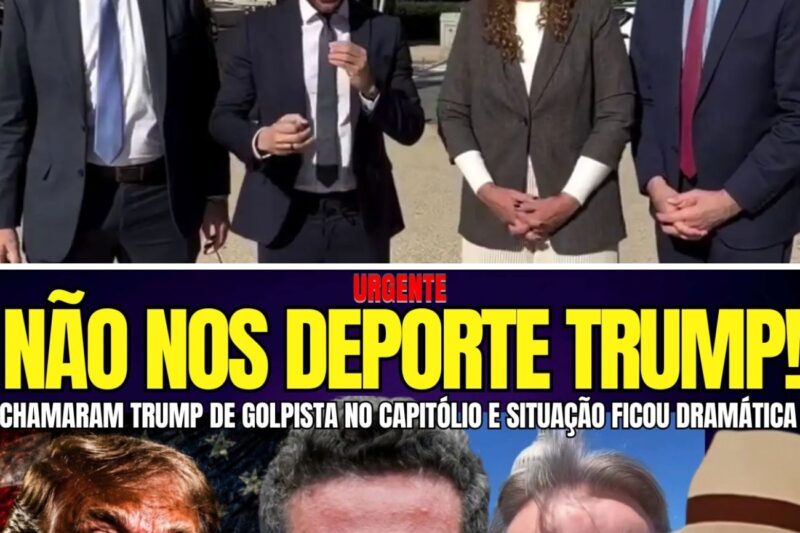 JANONES DEPORTADO? FORAM CHAMARAM TRUMP DE GOLPISTA NO CAPITÓLIO E SITUAÇÃO FICOU DRAMÁTICA