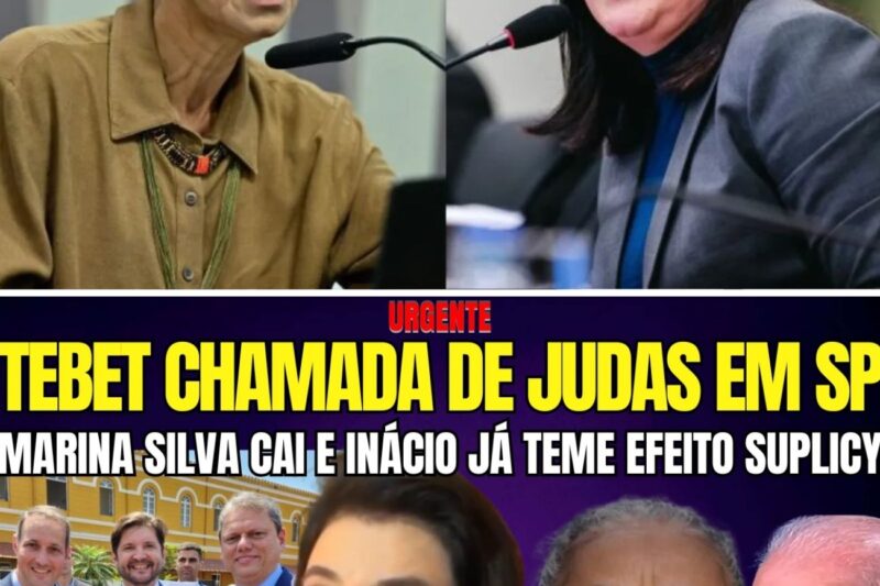 “ELA ME TRAIU E DEPOIS FOI BEIJAR A MÃO DO LULA POR UM MINISTÉRIO! ESSA JUDAS NÃO COLOCOU OS PÉS EM SÃO PAULO E JÁ QUER O NOSSO VOTO?!”: A Queda Humilhante De Simone Tebet Nas Pesquisas Em SP, O Fantasma Do “Efeito Suplicy” E As Denúncias Da CPI Das ONGs Que Encurralaram Marina Silva