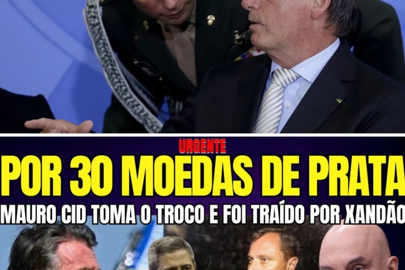 CID LEVA O TROCO É TRAÍDO POR XANDÃO E MANIFESTAÇÃO GIGANTESCA PEDE LIBERDADE PARA BOLSONARO