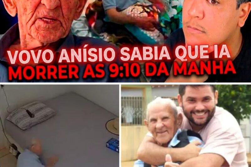 “O COMUNICADO DA MORTE FOI ÀS 9H10, O MESMO MINUTO DO VÍDEO DO DESPERTAR!”: Internautas Apontam Coincidências Macabras e Suspeitam de Ação Mágica ou Manipulação do Neto por Trás da Partida do Vovô Anésio; Detalhes Sombrios da Postagem Planejada Acendem Alerta Vermelho no Povo da Internet