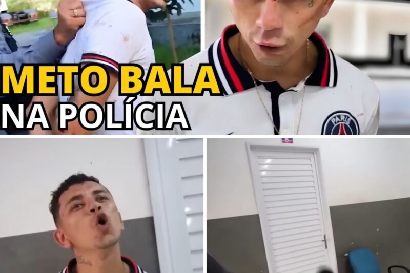 “QUANTAS VEZES FOR PRECISO EU VOU PÔR A MINHA CARA E VAI SER BALA NA POLÍCIA! NÓS QUE MANDAMOS NESSA DESGRAÇA!”: O Fim da Linha para “Atentado”, o Criminoso que Desafiou a Polícia dentro da Sala de Interrogatório, Tentou Atacar os Agentes e Acabou Executado pela Equipe Tática Diante das Câmeras