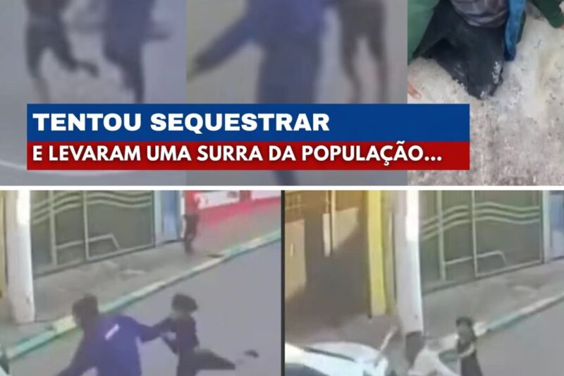 “NÃO VOU CORRER, VOCÊ VAI SE LASCAR!”: O Momento de Tensão Máxima Onde Motorista de Aplicativo Trancou Sequestradores Dentro do Carro e Entregou a Dupla para o Linchamento da População