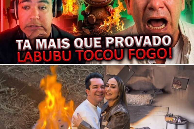 “VOCÊ FICOU LOUCA, ESSA PORRA CUSTOU UMA FORTUNA!”: O Quebra-Pau Violento Entre Regis Danese e Sua Esposa Após Mulher Tocar Fogo em Boneco LABUBU Raro no Meio do Quintal