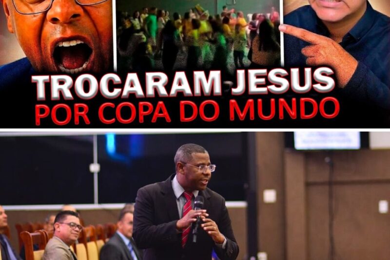 “VOCÊS DIMINUÍRAM A GLÓRIA! A IGREJA TROCOU JESUS PELA SELEÇÃO BRASILEIRA!”: Pastor Osiel Gomes Solta o Verbo Contra Líderes Religiosos que Transformaram o Altar em Cinema de Futebol e Palanque Político