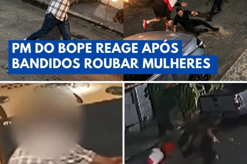 “NÃO SABIAM QUE ESTAVAM MEXENDO COM UM CAVEIRA!”: Policial Aposentado do BOPE Reage a Assalto Violento Contra Filha com Bebê no Colo e Deixa Criminoso Baleado no Chão