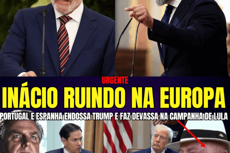 A TEIA GLOBAL DO TERROR: Portugal descobre o Esquema Internacional do PCC e a Espanha acusa Lula de ser CÚMPLICE dessa “Máfia”