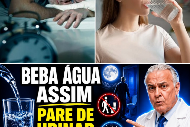 VOCÊ ESTÁ AFOGANDO OS SEUS RINS NA CALADA DA NOITE: O erro fatal com a água que destrói o seu sono e arruína a sua bexiga!