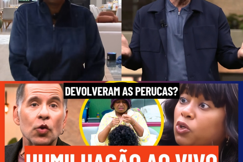 O CHOQUE DA MADRUGADA: Apresentador Humilha Sheila ao Vivo e Direção Devolve Perucas Escondido para Abafar Escândalo!