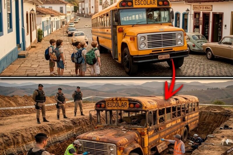 Ônibus Escolar Desapareceu Em Minas Gerais Em 1989 — 35 Anos Depois Uma Escavação Chocou A Polícia 