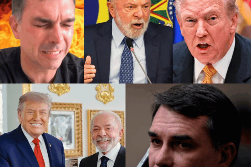 Flávio Bolsonaro É Abandonado Por Aliados Enquanto Lula Reage e Vai Pra Cima de Trump – Reviravolta Política Explosiva!