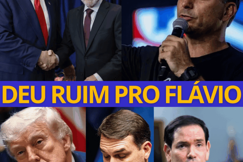FLÁVIO BOLSONARO Leva A Pior Após Tentar Jogar Os EUA Contra O Brasil, Enquanto O Fracasso De Trump Acaba Beneficiando Lula
