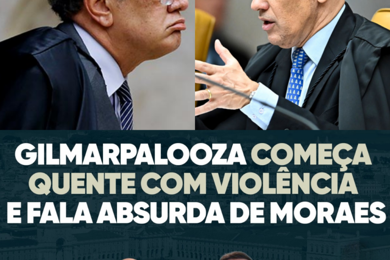 Jornalista É Agredido E As Barbaridades De Moraes Escalam — Gilmarpalooza Começa Com Tudo!