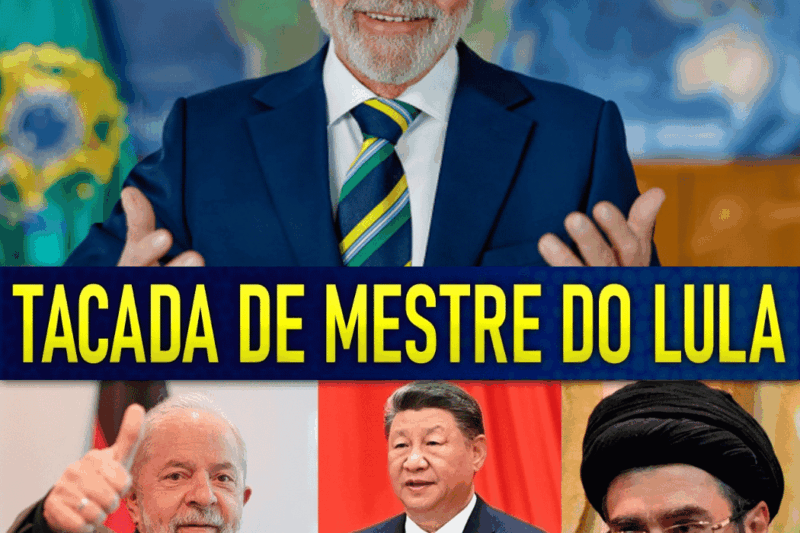 Geopolítica em chamas: Lula aciona o Brics após tarifaço dos EUA, China reage com decisão bomba e Irã declara apoio total ao Brasil