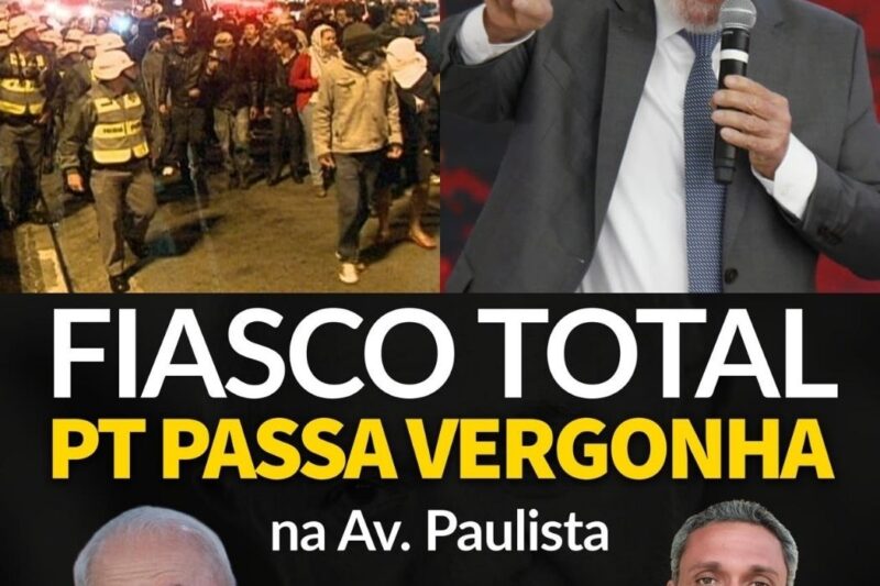 VERGONHA EM PLENO 1º DE MAIO? ATO ESVAZIADO EM SÃO PAULO ACENDE ALERTA MÁXIMO E EXPÕE CRISE DE MOBILIZAÇÃO NA ESQUERDA