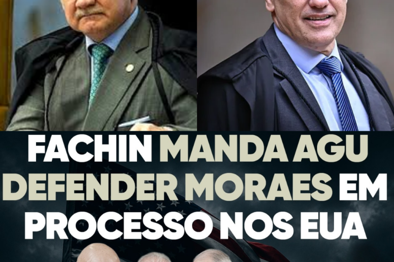 Escândalo Internacional: Fachin Dá Cartada Inédita E Manda AGU Financiar Defesa De Moraes Nos Estados Unidos Contra Império De Trump