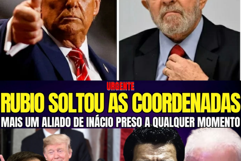 URGENTE! Noite tensa para Inácio — Mais um aliado na mira de Trump pode ser preso pelos EUA