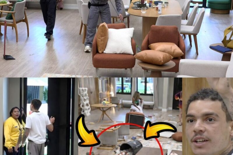 VIROU UMA ZONA! VIVÃO ESPALHA LIXO IMUNDO PELA CASA E CAUSA TRETA GENERALIZADA