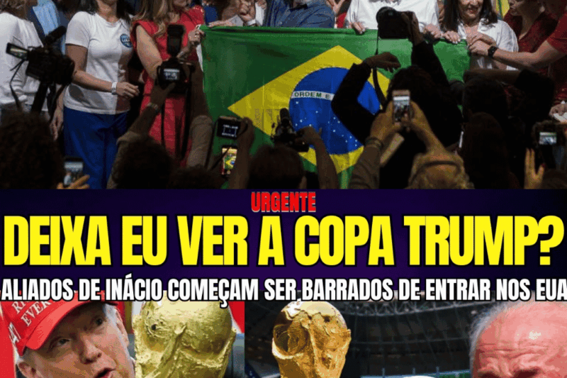 URGENTE: Barrados no Aeroporto! Aliados de Inácio São Impedidos e Não Poderão Assistir à Copa nos EUA