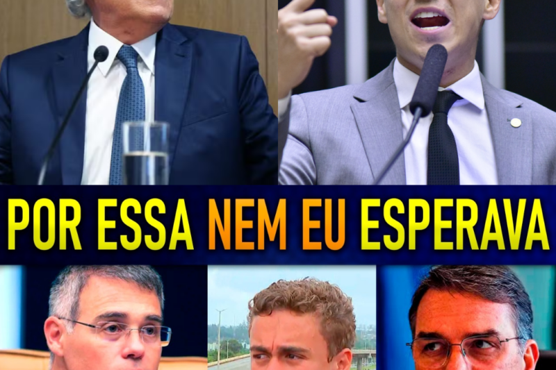 A Explosão da Extrema Direita: Nikolas Ferreira Abandona Flávio Bolsonaro de Vez e Racha Histórico Deixa Clã à Beira do Abismo Político e da Prisão