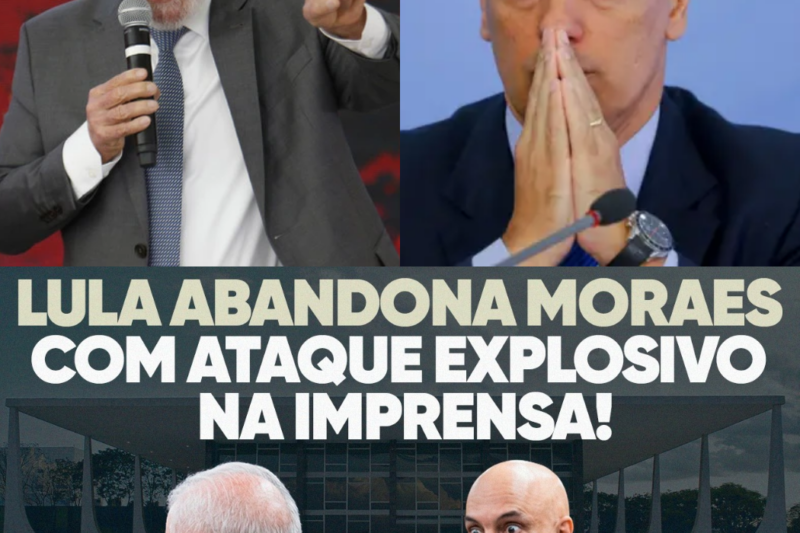 Bomba em Brasília: Lula Rompe os Bastidores e Ataca Alexandre de Moraes em Reunião Secreta com Ministros do STF