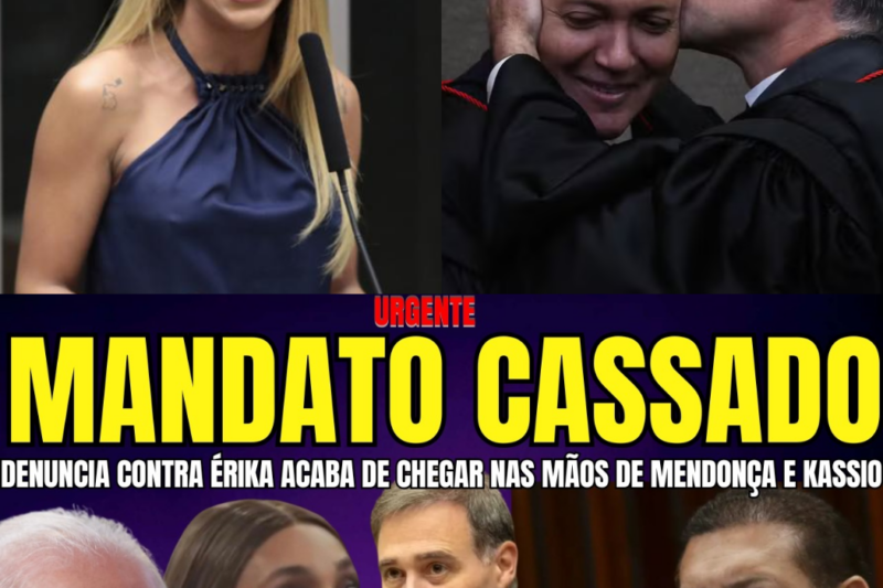 O Terremoto que Abalou a Esquerda: Denúncia de Cassação de Érika Hilton Chega Voando às Mãos de Kassio Nunes e Mendonça