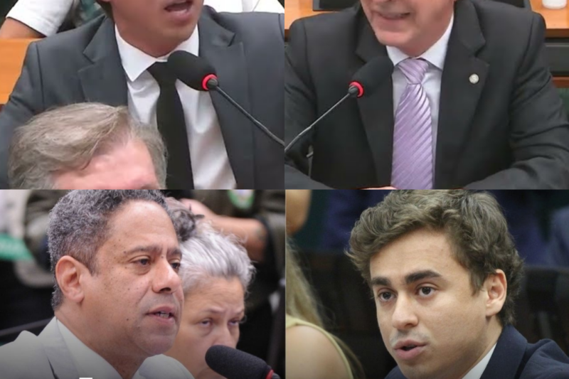 Pânico no Congresso: Nikolas Ferreira tem ligações ocultas expostas e tenta fuga desesperada em sessão caótica