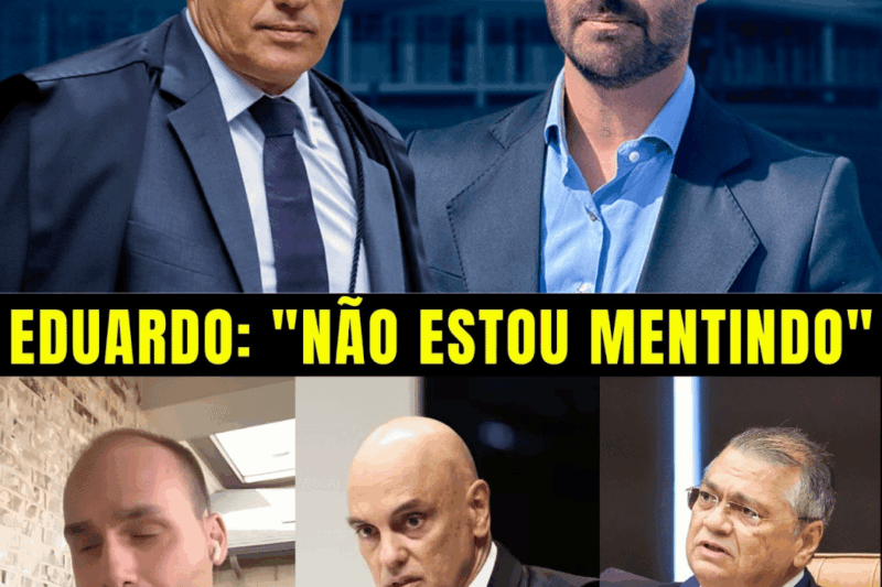 O Fim do Clã: Eduardo Bolsonaro é desmascarado em plano de fuga milionário e Alexandre de Moraes acelera julgamento apocalíptico