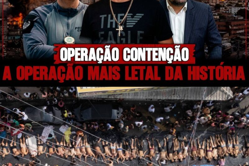 Dossiê Investigativo: Radiografia da Operação Policial Mais Letal da História do Rio de Janeiro