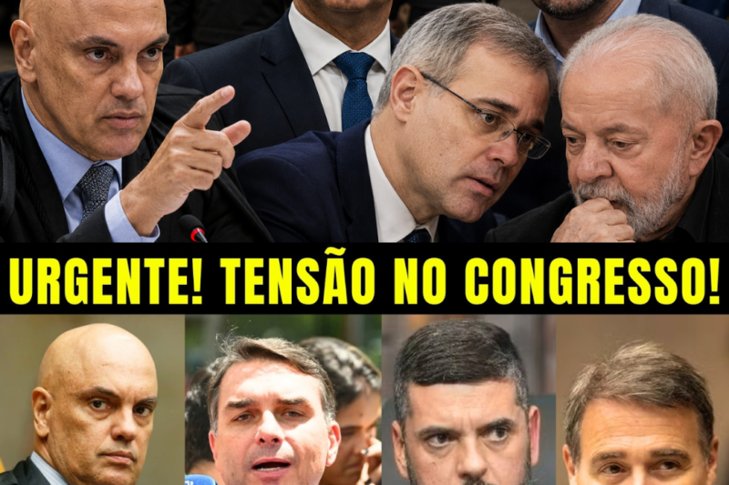 MORAES ACIONA PF CONTRA FLÁVIO BOLSONARO E BACELLAR! ANDRÉ MENDONÇA REAGE EM PÂNICO E REÚNE COM LULA