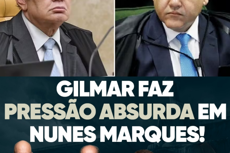 A BATALHA! Será que Gilmar está pressionando Nunes Marques?