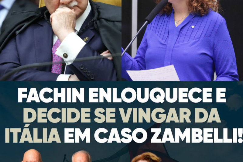 Vingança internacional: STF prepara retaliação sem precedentes contra a Itália após caso Zambelli