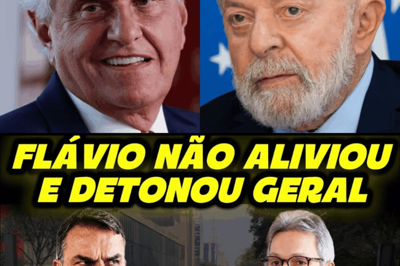 Bomba No Cenário Político: Flávio Bolsonaro Esfruga Pesquisas Na Cara De Lula, Detona Zema E Caiado E Dispara Contra Alexandre De Moraes Em Entrevista Explosiva