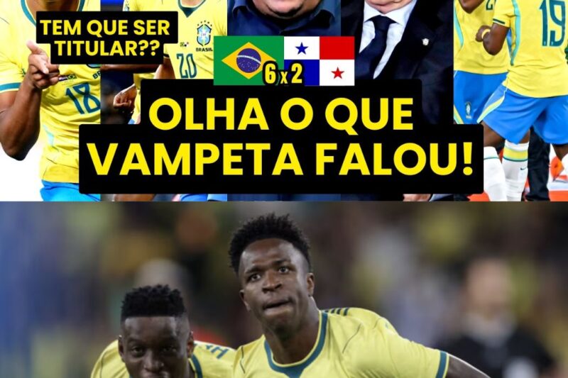 O “AMISTOSO PROTOCOLAR” QUE VIROU UM TABULEIRO DE XADREZ: VAMPETA, ANCELOTTI E A REVOLUÇÃO SILENCIOSA DO BANCO DE RESERVAS DA SELEÇÃO BRASILEIRA