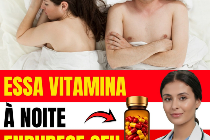 A PÍLULA DA MEIA-NOITE: O Erro Fatal Com Esta Vitamina Que Está Destruindo a Sua Ereção Enquanto Você Dorme
