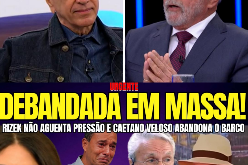 O CIRCO TÁ PEGANDO FOGO! MARIDO DE ANDRÉIA SADI DETONA O GOVERNO APÓS HUMILHAÇÃO HISTÓRICA E CAETANO VELOSO ROMPE COM A LACRAÇÃO LULISTA!