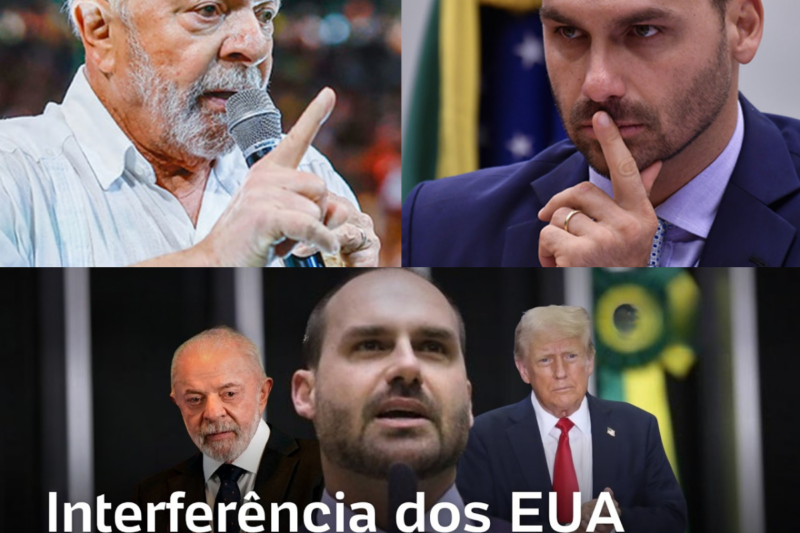Gols Contra de Trump e Pressão dos EUA no Caso de Eduardo Bolsonaro Acendem Alerta Máximo e Podem Alavancar Reeleição de Lula