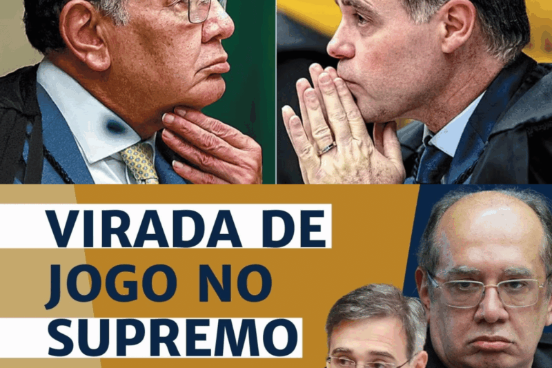 Caiu a banca de Gilmar Mendes: André Mendonça peita o decano e mantém cúpula do Master na cadeia