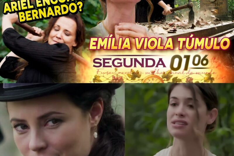 ALÉM DO TEMPO – (01/06/2026): A FÚRIA NO CEMITÉRIO E AS TRAMAS DE UM CASARÃO ONDE NINGUÉM DORME EM PAZ | CAPÍTULO 32 (RESUMO)