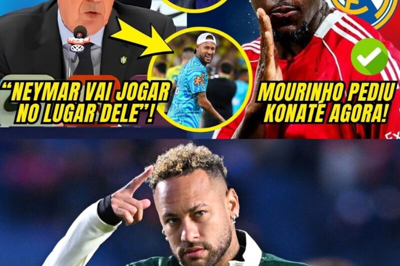 O Xadrez Tático de Ancelotti: O Preço do Retorno de Neymar à Seleção e a Revolução Exigida por Mourinho no Real Madrid