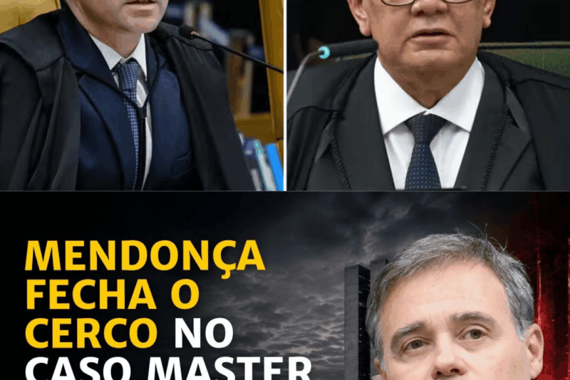 O Recado De Mendonça Que Assustou Brasília: Os Bastidores Do Jogo De Gato E Rato No Supremo E O Cerco Ao Poder