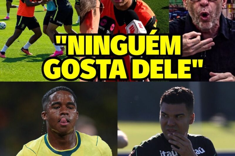 “Moleque do Caramba… Ninguém Quer Ele Aqui”: O Novo Conflito Generalizado no Treino da Seleção Brasileira
