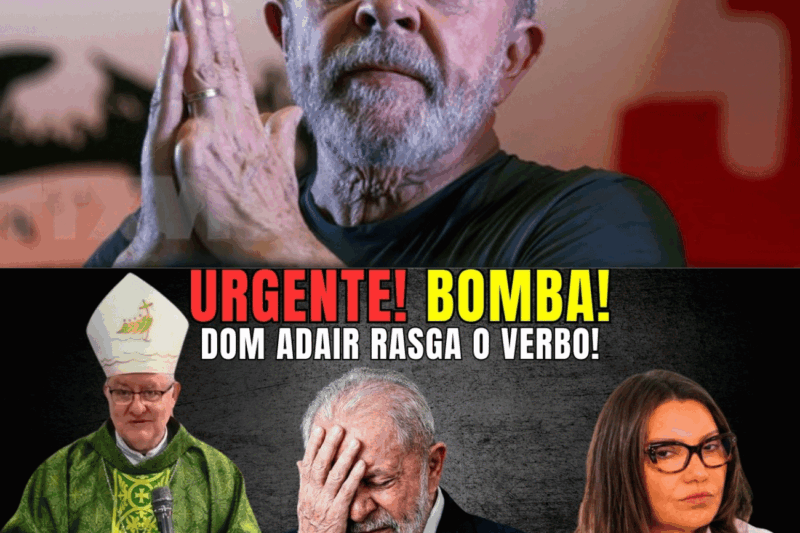 O Desabafo de Dom Adair Que Balançou o Altar: Bispo Interrompe Missa, Critica o Governo Lula e Faz Alerta Urgente Sobre a Perda da Liberdade no Brasil