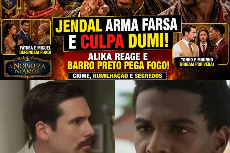 O CAOS REINA EM BATANGA E BARRO PRETO: A Falsa Culpa de Jendal, o Despertar Político da Princesa Alika e o Barraco de Tonho no Capítulo 70 de “A Nobreza do Amor”