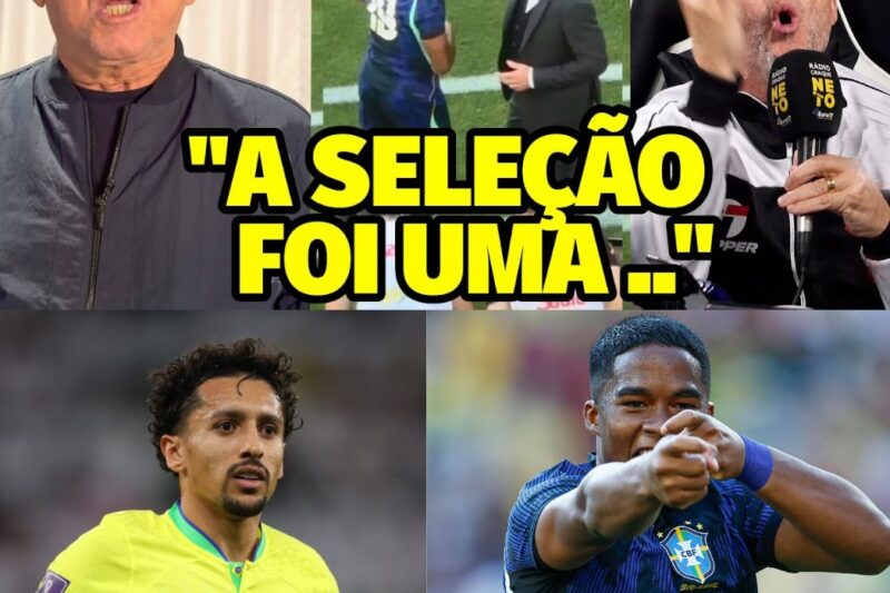 “Cena Absurda”: A Indignação de Neto e Galvão Bueno e as Inquietantes Fragilidades da Seleção Brasileira às Vésperas da Copa