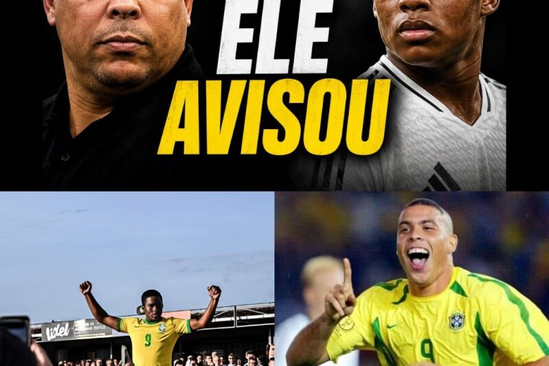 Ronaldo Fenômeno previu o fenômeno Endrick: o talento que o Brasil precisava e a mentalidade que o mundo exigia