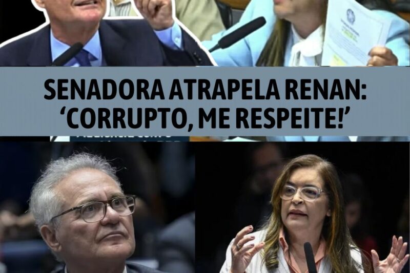 CLIMA QUENTE NO SENADO: SENADORA DRA. EUDÓCIA CONFRONTA RENAN CALHEIROS E O CHAMA DE CORRUPTO EM SESSÃO TESA
