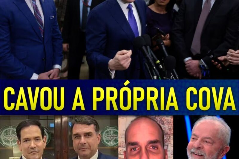 LULA RINDO À TOA!! FLÁVIO BOLSONARO É TRlTURADO E AVISADO DE PRlSÃO APÓS TRAlR O BRASIL COM TRUMP!!!
