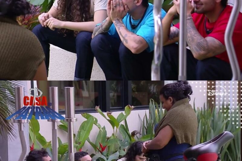 Nataly chama Vivão de ‘medroso’ e moradores se estranham | Casa do Patrão