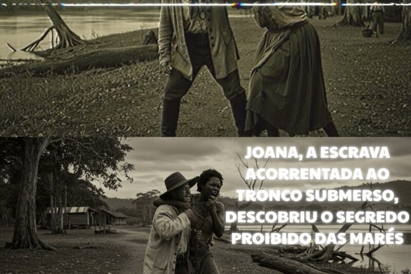 JOANA, A ESCRAVA DO TRONCO SUBMERSO — DESCOBRIU O SEGREDO DAS MARÉS (Vale do Paraíba • 1870)