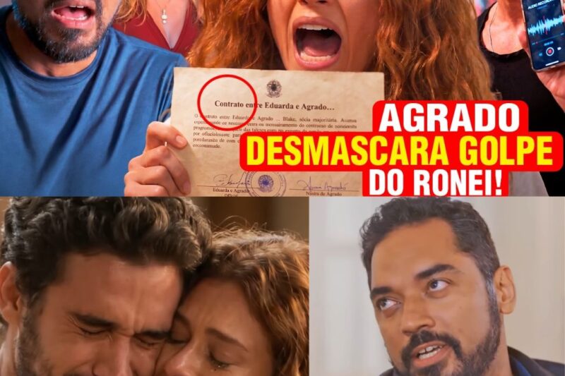 O FIM DA LINHA PARA RONEI: COMO AGRADO E JOÃO RAUL DESMASCARARAM O EMPRESÁRIO GOLPISTA EM UM ACERTO DE CONTAS ÉPICO!
